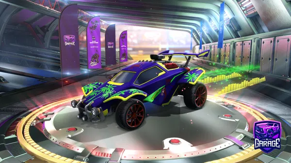 A Rocket League car design from AGG_JOHNSON