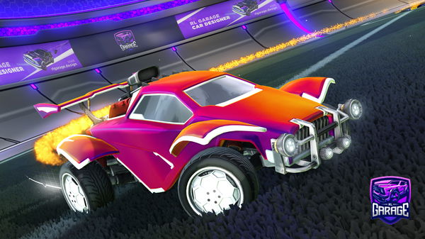 A Rocket League car design from Beastia6