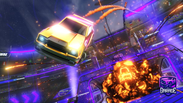 A Rocket League car design from L3onix1024