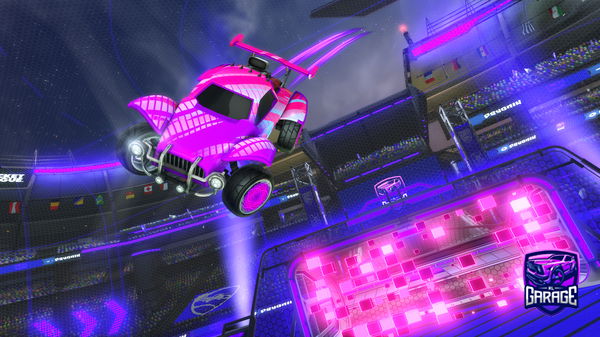 A Rocket League car design from GoFlyers34