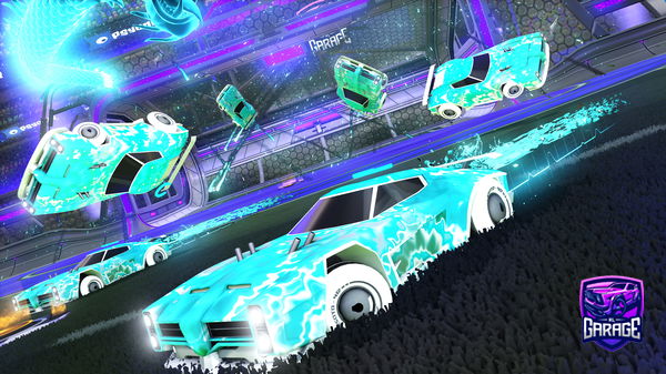 A Rocket League car design from Alexpgm