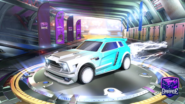 A Rocket League car design from MarThunder