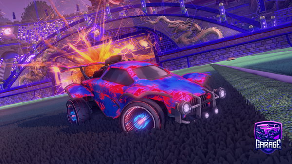 A Rocket League car design from Cor721