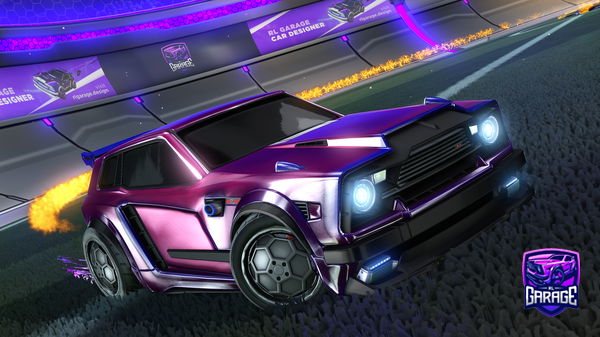 A Rocket League car design from rudinho473