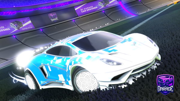 A Rocket League car design from Louissmids2008