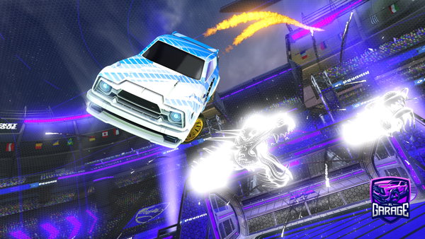A Rocket League car design from owzking16