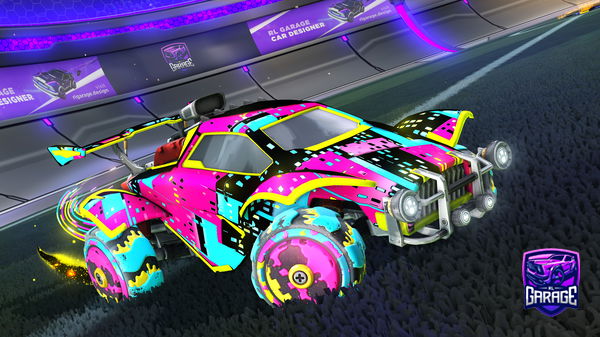 A Rocket League car design from BrokeAsAJoke2trade