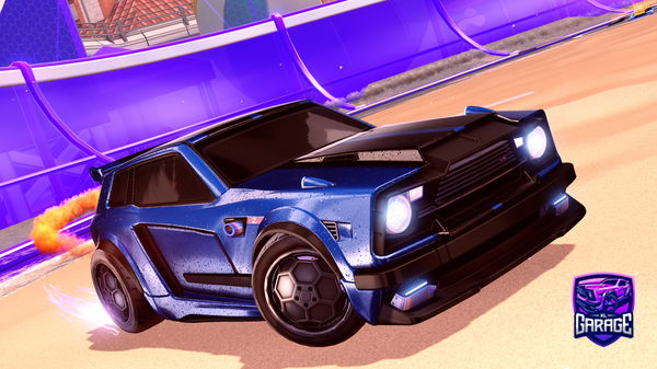 A Rocket League car design from ixzz