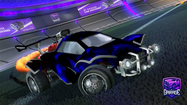 A Rocket League car design from POOF123