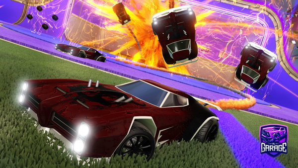 A Rocket League car design from Rambo92789