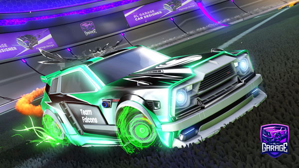 A Rocket League car design from TylerT00