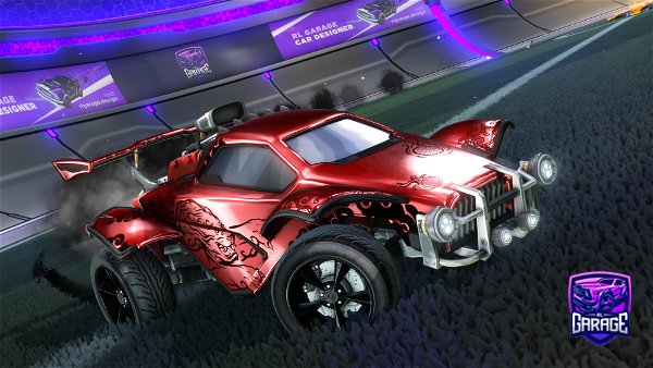 A Rocket League car design from DoKss46699