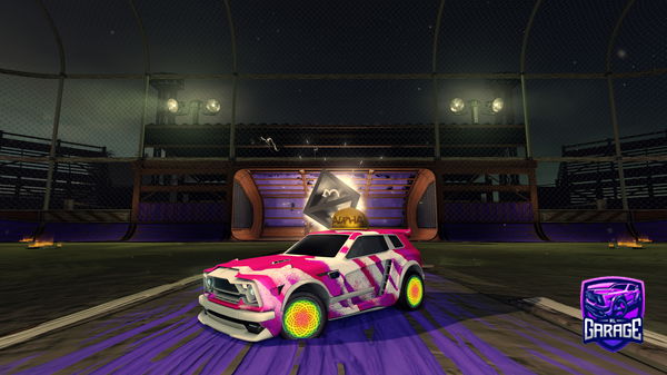 A Rocket League car design from King_God2010