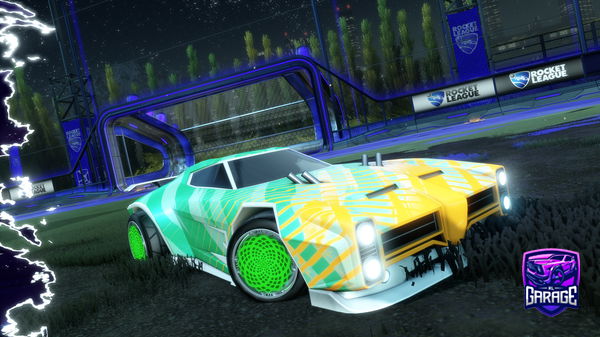 A Rocket League car design from ImBadAtThis