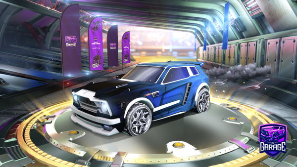 A Rocket League car design from pfllfldle