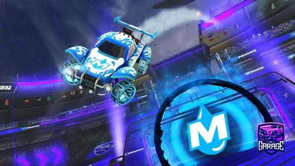 A Rocket League car design from trhm201111