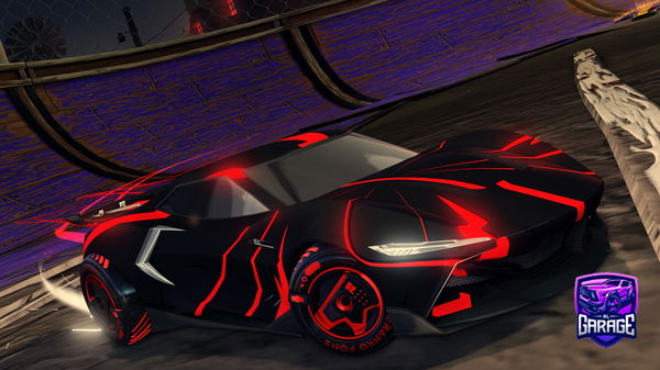 A Rocket League car design from Polar-Ray