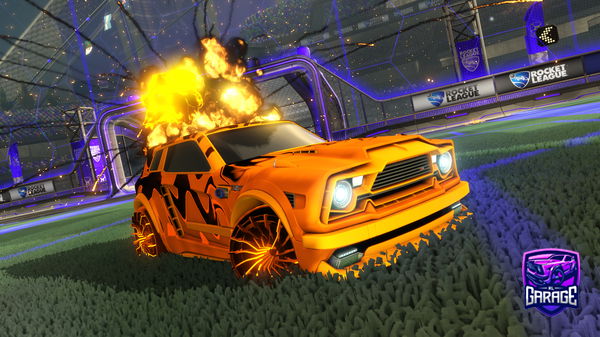 A Rocket League car design from MrInfinite