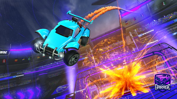 A Rocket League car design from koren_