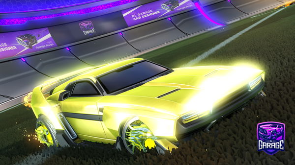 A Rocket League car design from Moonlight1015512