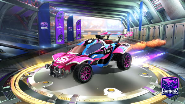 A Rocket League car design from xThxnderz