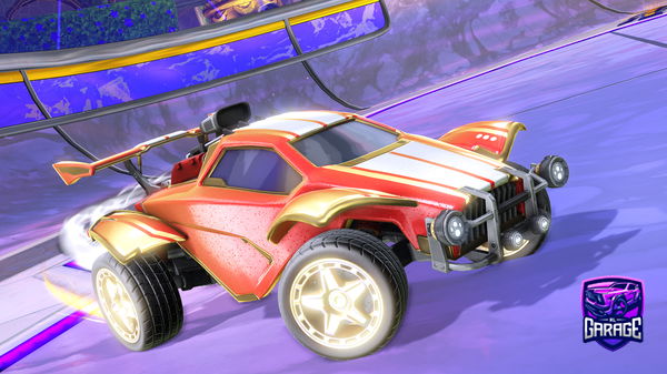 A Rocket League car design from irosario78