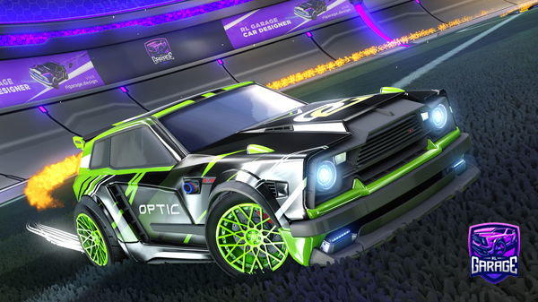 A Rocket League car design from huvz2988