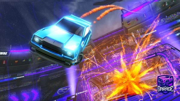 A Rocket League car design from guxtaxxzz