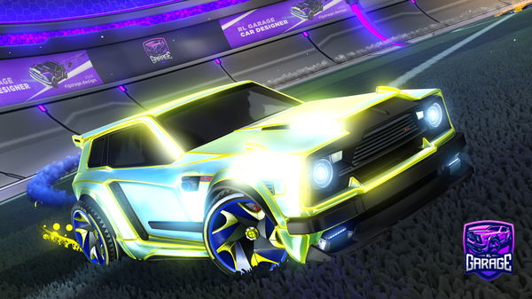 A Rocket League car design from dodogamer2124