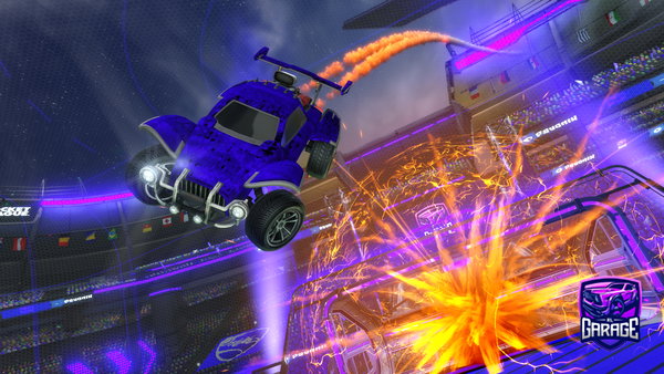 A Rocket League car design from darraghmcc101