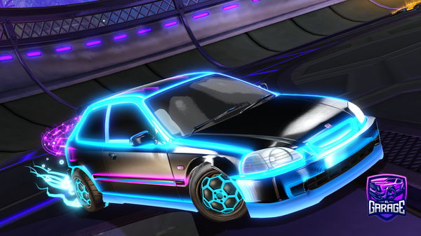 A Rocket League car design from AMI_791