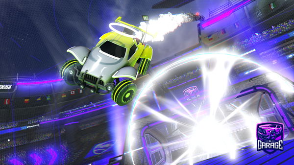 A Rocket League car design from IKlepto