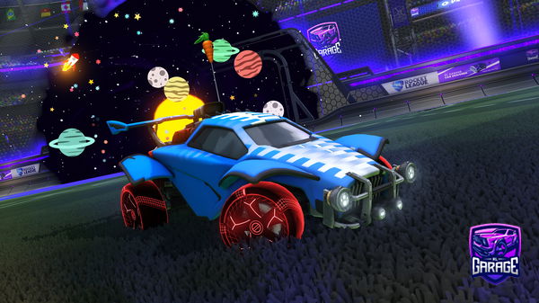 A Rocket League car design from MG21