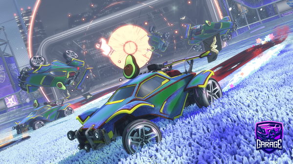 A Rocket League car design from Jordan_Robles