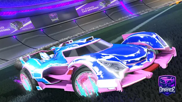 A Rocket League car design from SSGSheldon