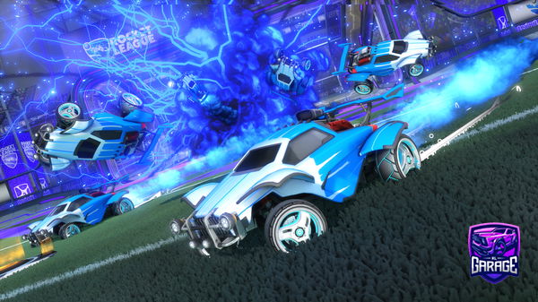 A Rocket League car design from UnderZombie001