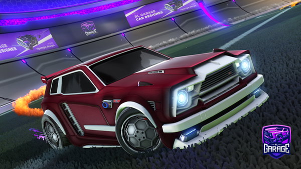 A Rocket League car design from Quacer