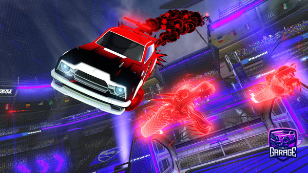 A Rocket League car design from IMP_STOLAS