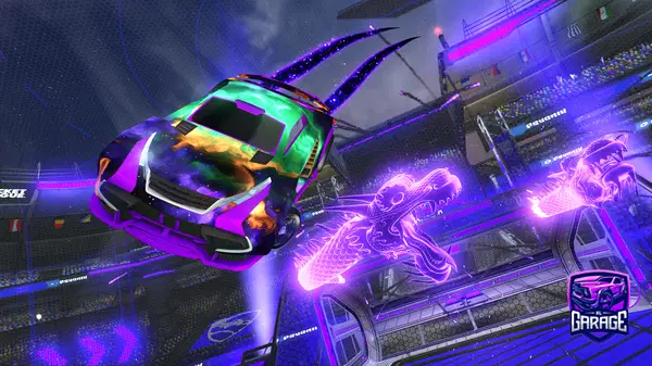 A Rocket League car design from HoggieJr