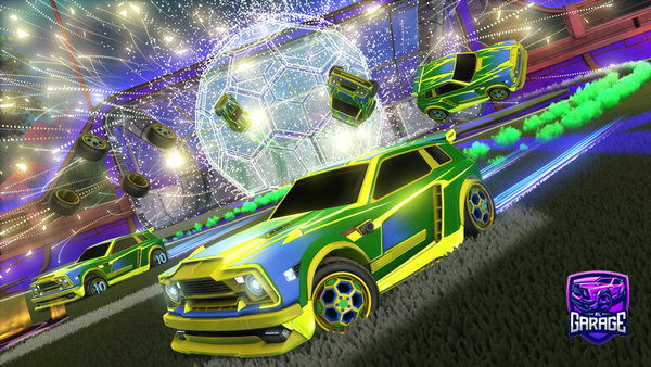 A Rocket League car design from Effalumper