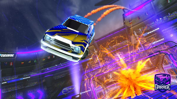 A Rocket League car design from Oliver2009