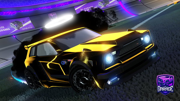 A Rocket League car design from PeteyE