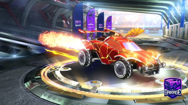 A Rocket League car design from The-Sin-of-Fire