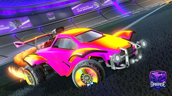 A Rocket League car design from Insimplexia