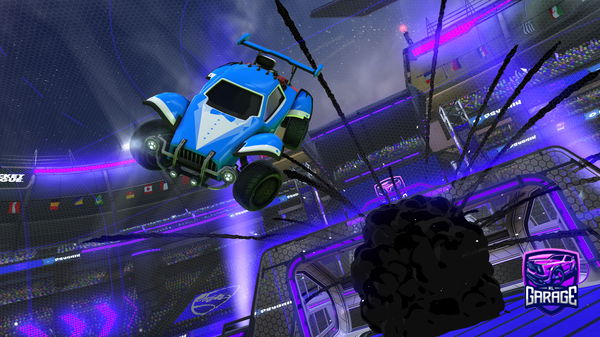 A Rocket League car design from Goat432