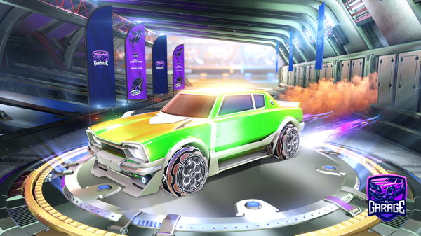 A Rocket League car design from SSJG_