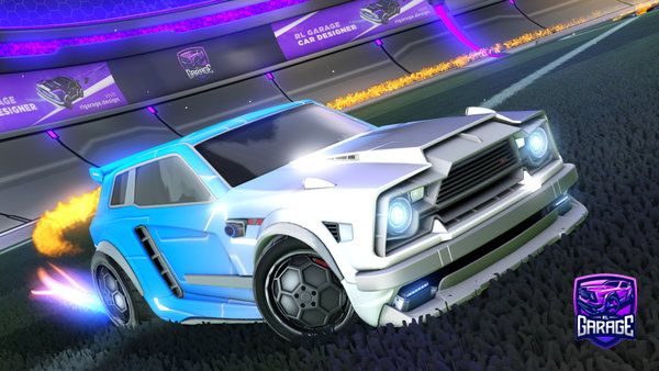A Rocket League car design from Vlone_phx