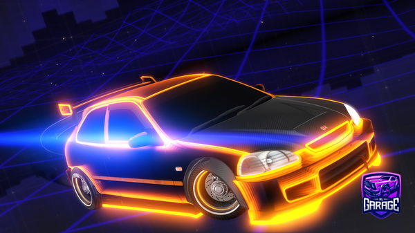 A Rocket League car design from ROBOB123123