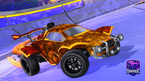 A Rocket League car design from bob-tomatoe