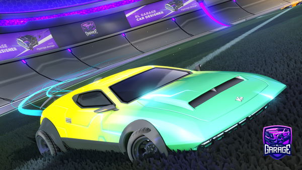 A Rocket League car design from Isksieiifgifj